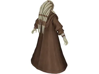 Star Wars Kit Fisto 3D Model