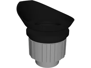 Eyepiece DIPOL 3D Model