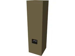 Cat Speaker 3 way 3D Model