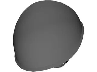 Russian Military Helmet 3D Model