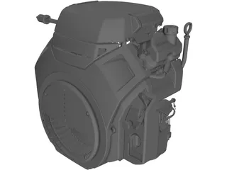 Honda GX690 Engine 3D Model