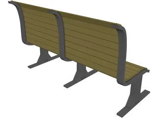 Bench 3D Model
