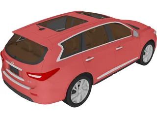 Infiniti JX35 (2013) 3D Model