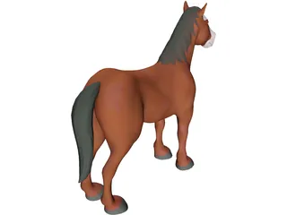 Horse 3D Model