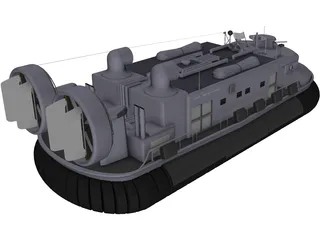 Hovercraft 3D Model