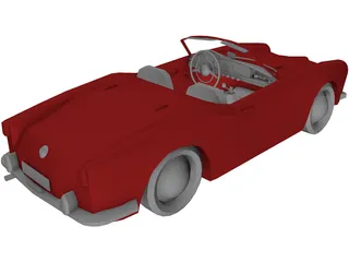 Alfa Romeo Giulietta Spider 3D Model