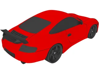 Porsche 911 GT3 3D Model