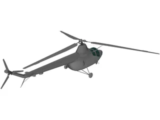 Mil Mi-1 3D Model
