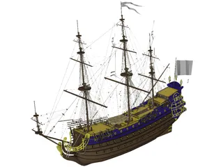 Soleil Royal 3D Model