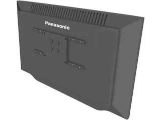 Panasonic Plasma TV 3D Model