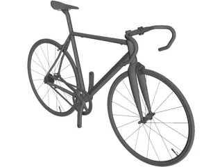 Road Bike 3D Model