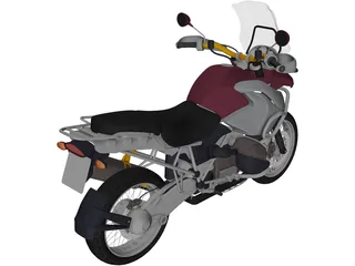 BMW R1200GS 3D Model