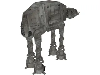 Star Wars Imperial Walker (AT-AT) 3D Model