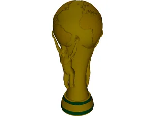 FIFA World Cup Trophy 3D Model