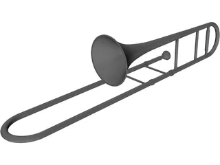 Trombone 3D Model