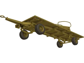 Aircraft Support 3D Model