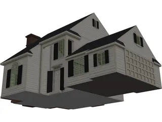 House Modern 3D Model