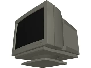 Monitor 3D Model