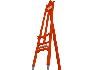 Easel 3D Model