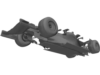 McLaren MP4-21 F1 3D Model