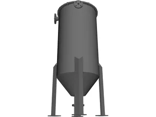 Fluid Tank 3D Model