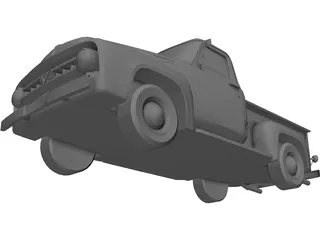 Ford F-100 (1953) 3D Model