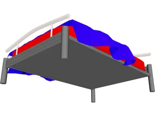 Bed 3D Model