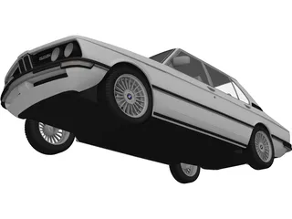 BMW 528i E12 3D Model