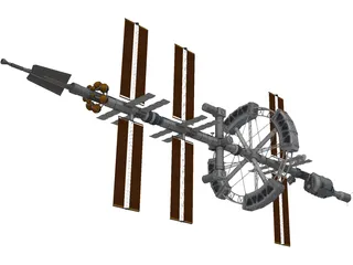 Hermes Spacecraft 3D Model
