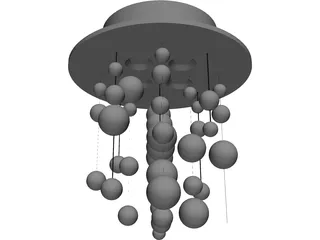 Bubble Lights 3D Model
