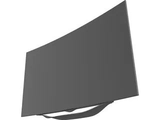 LG Curved OLED TV 55EC9300 3D Model