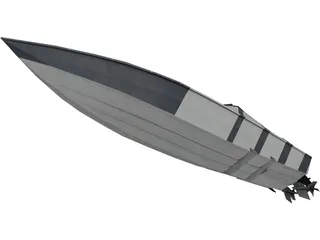 Speed Boat 3D Model