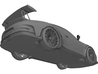 Porsche 911 GT3 RS (2016) 3D Model