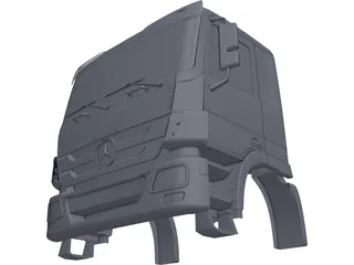 Mercedes-Benz Semi-Cab 3D Model