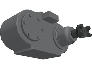 Transfer Case 4x4 3D Model