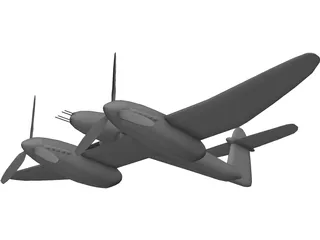 Westland Whirlwind 3D Model