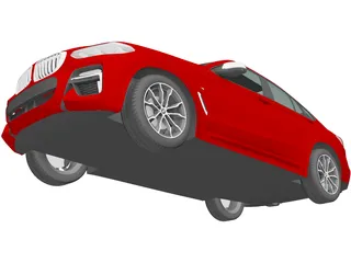 BMW X4 M40d [G02] (2019) 3D Model