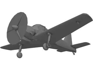 Percival P.56 Provost 3D Model