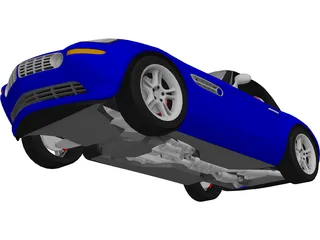 BMW Z8 Convertible 3D Model