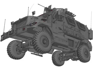 International MaxxPro 3D Model