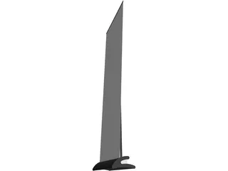 Stand Roll Up 3D Model