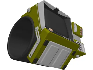 Pip-Boy 2000 3D Model
