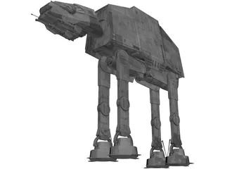 Star Wars ATAT 3D Model