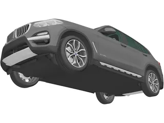 BMW X3 xLine [G01] (2018) 3D Model