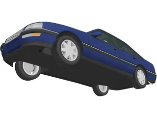 Opel Senator (1987) 3D Model