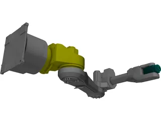 Fanuc M16ib - AM120iB 3D Model