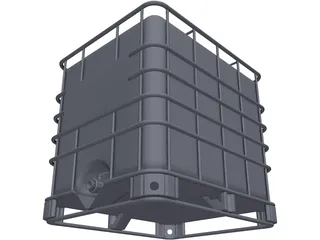 Water Tank 3D Model