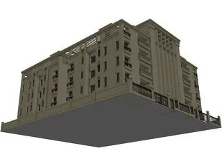 Hotel 3D Model
