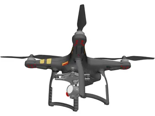 Quadcopter G26-0813 3D Model