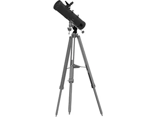 National Geographic 130/650 Telescope 3D Model